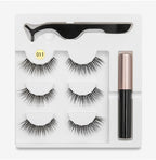 Pairs Of False Eyelashes With Magnets In Fashion